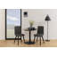 Ickes Round Metal Base Dining Table-1744037173