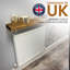 Wood Radiator Shelf with Reclaimed Wood-504767331-504766620