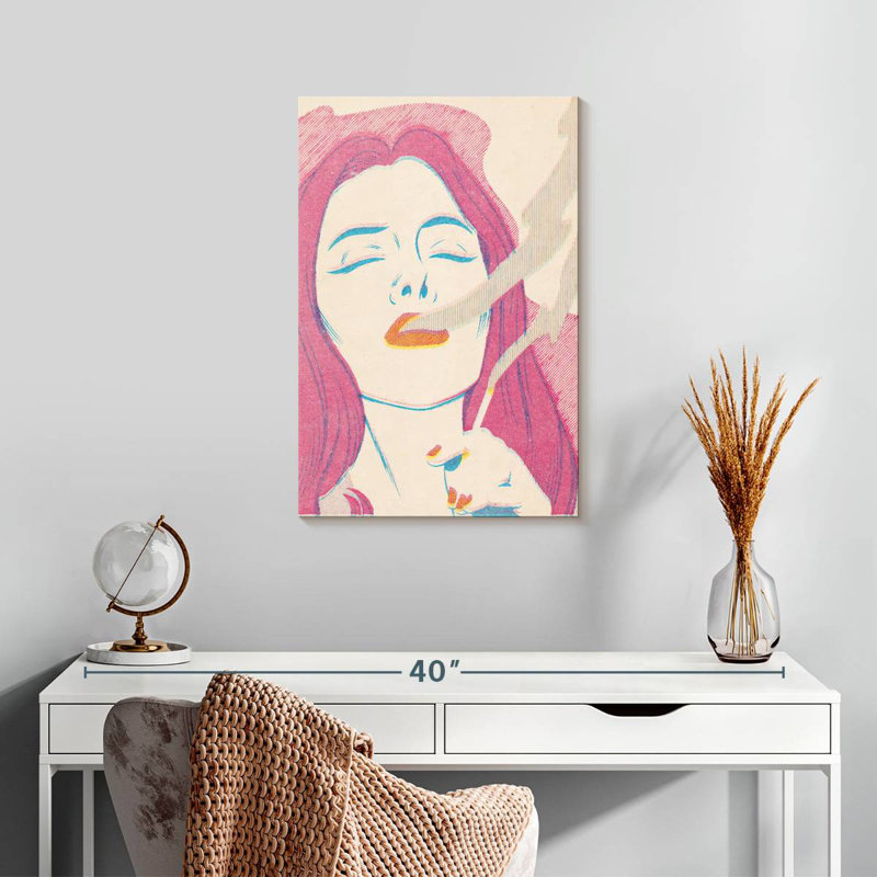 Leisha Smoke, 24" H x 16" W