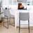 Madbury Upholstered Counter Stool with Metal Frame-1481661447