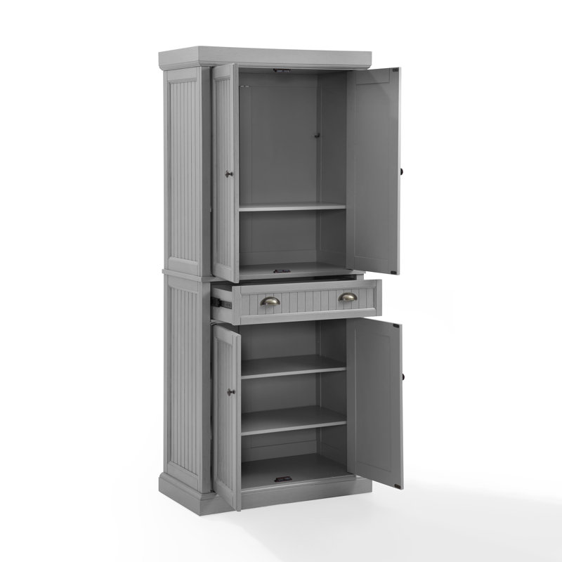 Seaside 72'' Kitchen Pantry, Gray