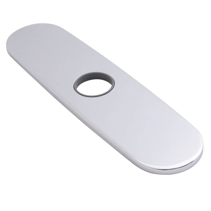 Kitchen Deck Plate, Polished Chrome