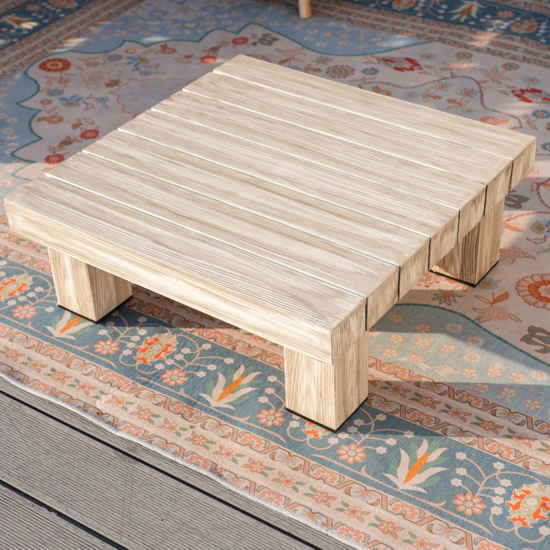 Aluminum Square Outdoor Coffee Table