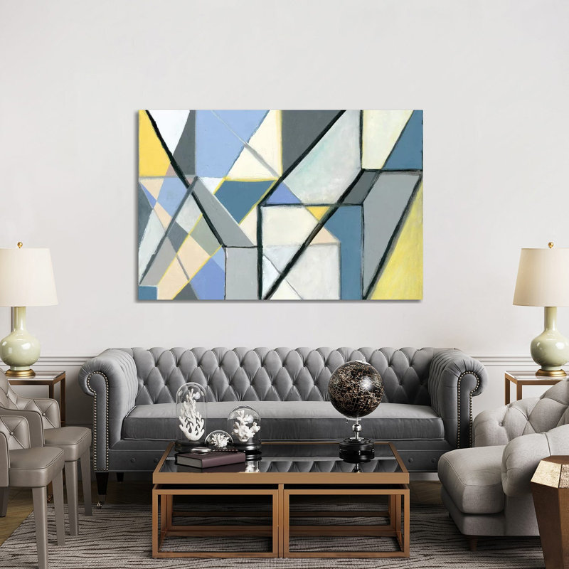 Cuboid by Nikki Galapon - Wrapped Canvas Print, 152.5 cm H x 101.5 cm W
