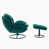 Velours vert est en rupture de stock