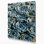 "Watercolor Botanical 75", art mural sur toile verte