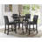 Durst Round Metal Base Dining Table-828378397-812876720