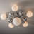 Sprig Glass Semi Flush Mount-109495830-109495837