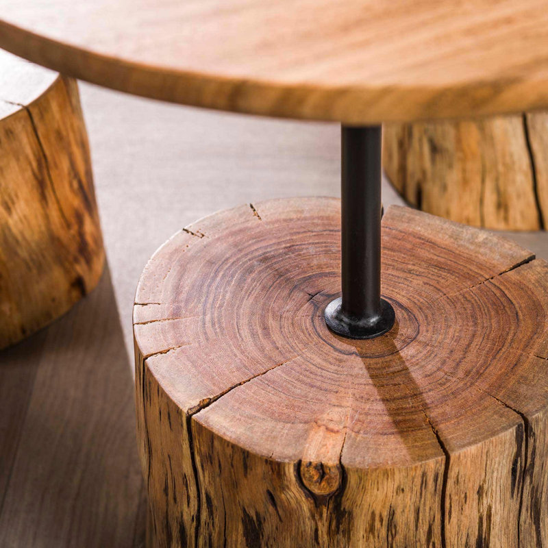 Adelio Solid Wood Coffee Table