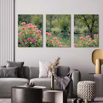 3 Piece Wrapped Canvas Print