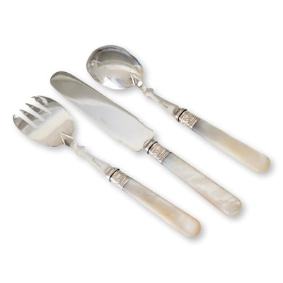 Ensemble de service antique avec perle anglaise