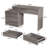 Computer Desk with 5 Drawers-2008330453