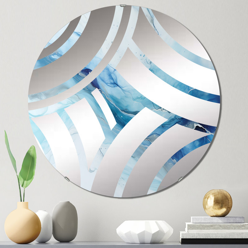 Miroir décoratif Rether, 23,6 po x 23,6 po