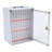 24 Slots Aluminum Alloy Pocket Chart Cell Phones Storage Cabinet for Cell Phones