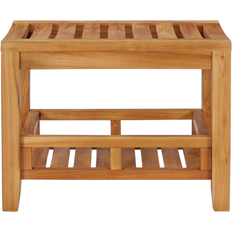 Hammond 24'' W Teak Shower Bench