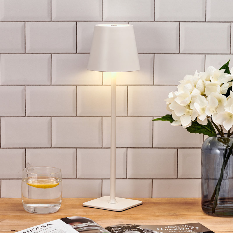 Lampe DEL Mikasa, 14,8 po, Blanc