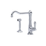 Cinquanta™ Extended Spout Kitchen Faucet with Side Spray