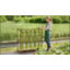 Cadre de support de treillis pour jardin d'extérieur pour légumes grimpants Cadre en bois de tomate canneberge avec 5 cages