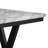 Demarkio Faux Marble Top Dining Table