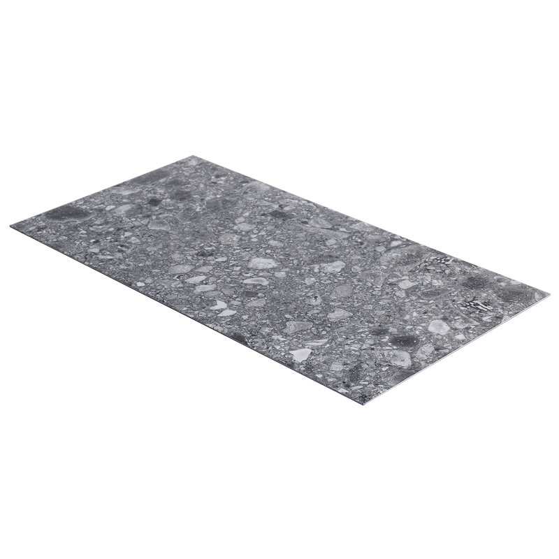 Michiko Hand Hooked Performance Geometric Rug, Round 6'