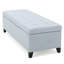 Repose-pieds de rangement rectangulaire capitonné de 50 po Idalynn-1598261187