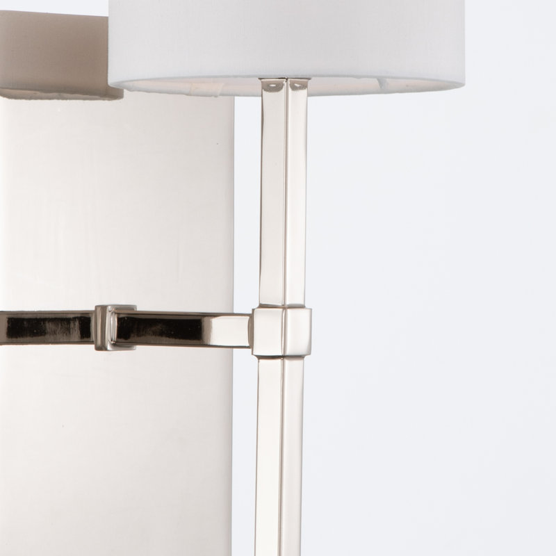 Veronica 1 - Light Wallchiere, Polished Nickel