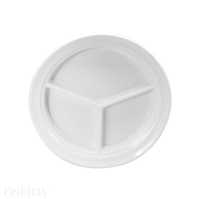 Compartiment à assiettes crème blanc 9 1/2 po Buffalo