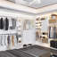 4 Drawer Short Tower Closet Unit Closet System-105886700-105886702