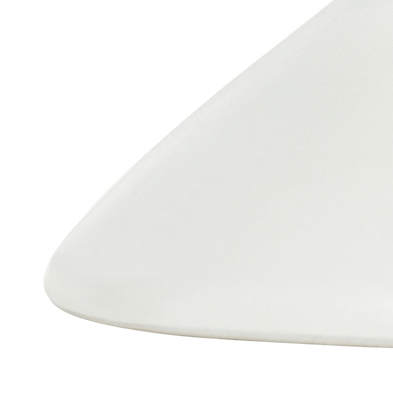 Dali Outdoor Round Side Table, White