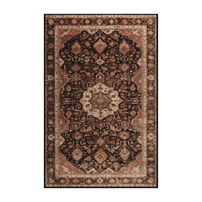 Tapis brun lavable à la machine