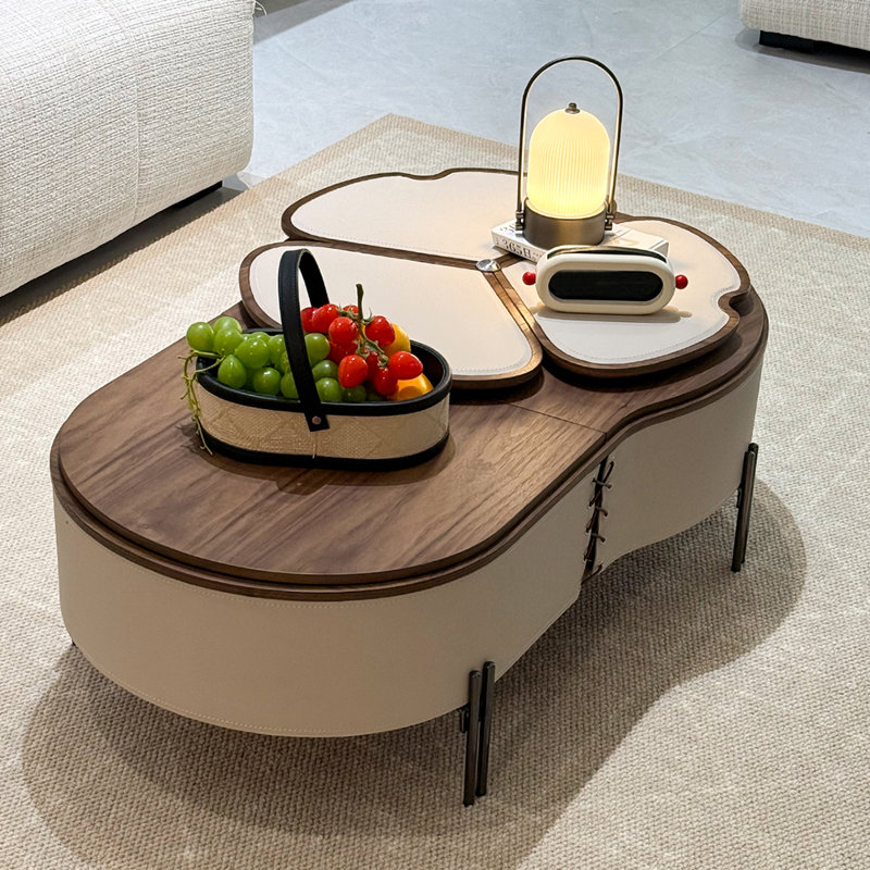 New style flower petals creative design tea table