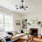 12-Light Dimmable Modern Globe Sputnik Chandelier in Black-537583918-538134918