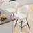 PU Leather Modern Paded Bar Stools: 360° Rotation, Durable Build & Chic Design-1141081458-1141081464