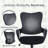 Ergonomic Mesh Task Chair with Adjustable Height and Swivel Base-515564374-515564375