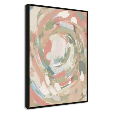 Curtis "Abstract Energy Spring Colors" Print