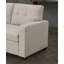 Canapé modulaire convertible rembourré avec méridienne coulissante-2143422275