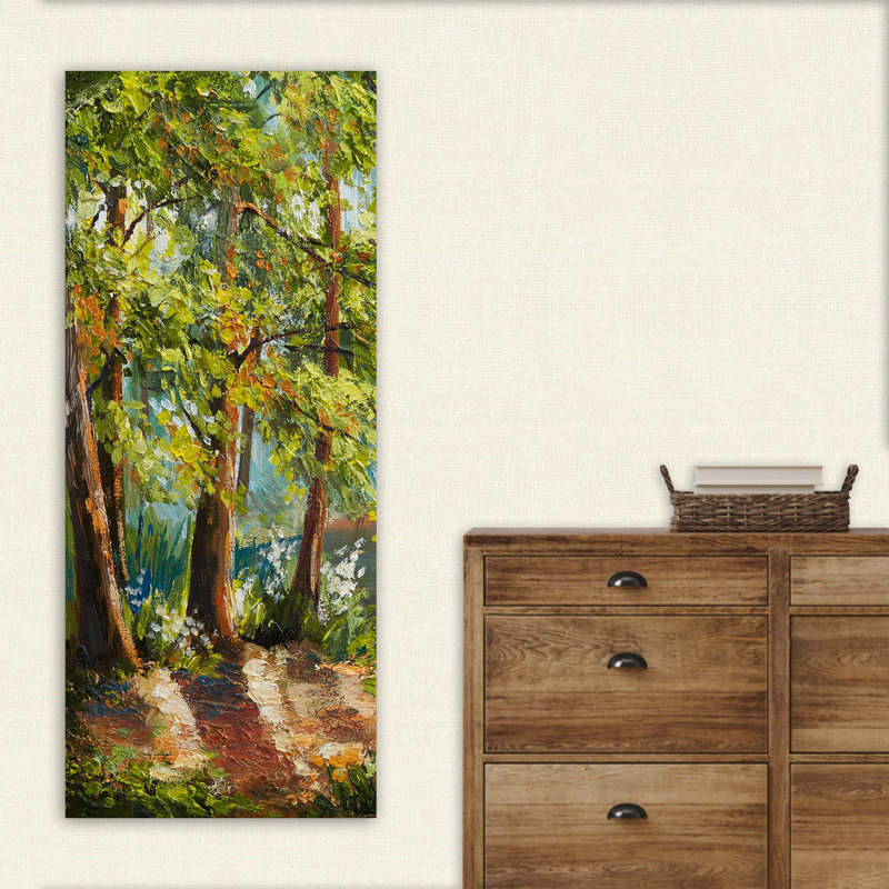 Peinture sur toile tendue