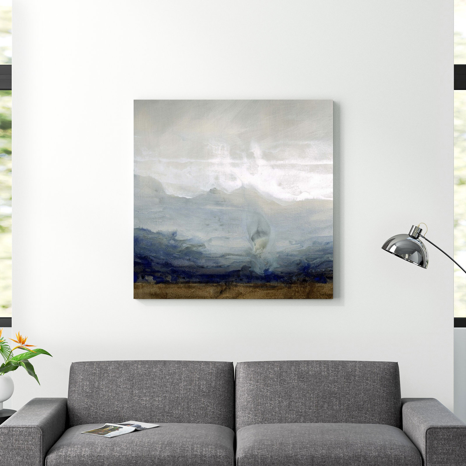 Union Rustic Kacie Hazy Blue Horizon by Kari Taylor