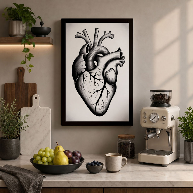 Print, 36x24 - 91.4 x 61.0 cm, Terracotta Border