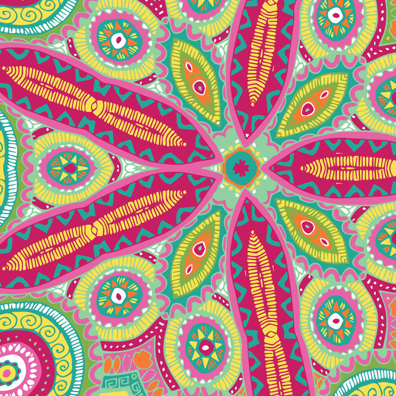 " Arcturus Sugar Candy ", 20" H x 20" W  , No, Wrapped Canvas