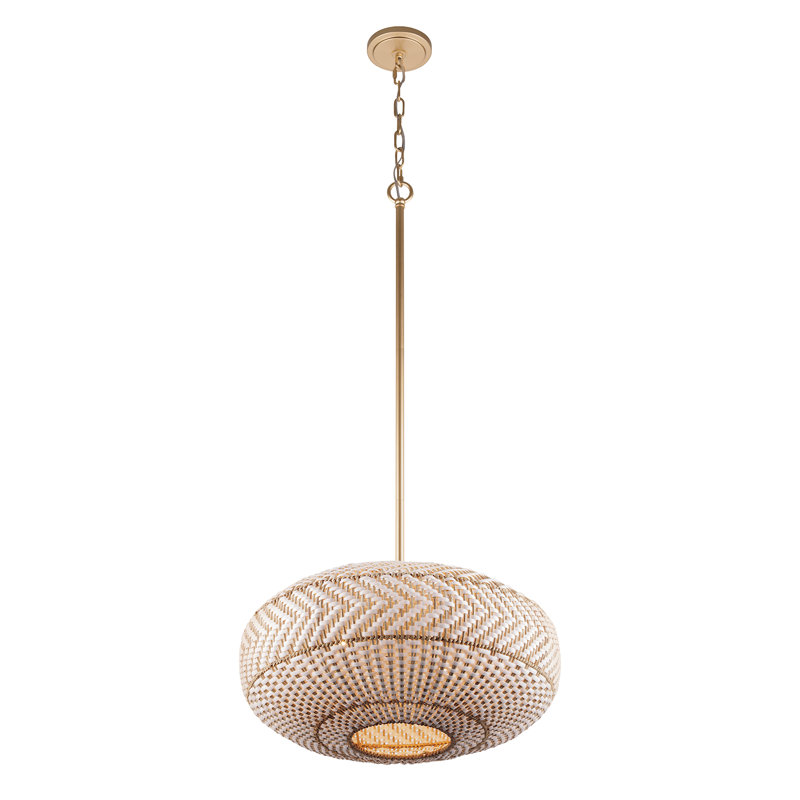 Chastyn 4 Light Soft Gold Pendant