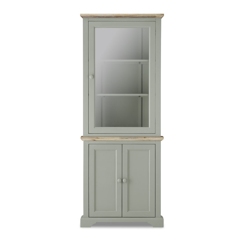 Teague Display Cabinet, Sage Green