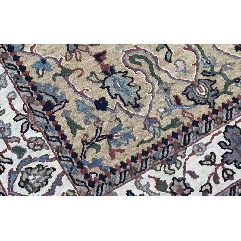 Sumak Wool Floral Area Rug