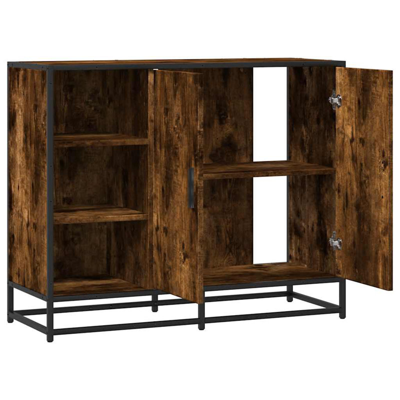 Amartya 92 cm W Sideboard, Smoked Oak