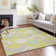 Washable Geometric Indoor / Outdoor Rug