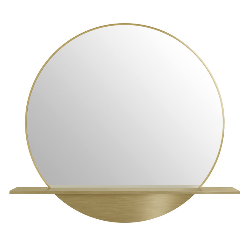 Platform Stainless Steel Mirror, Radiant Gold