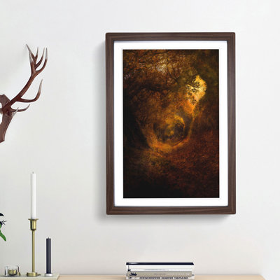 Tunnel Through The Forest - Single Picture Frame Painting on MDF