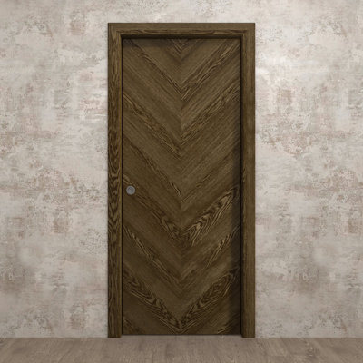 Sliding Pocket Door | Ego 5005 | Kit Rail Hardware | Solid Wood Interior Bedroom Modern Doors