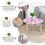 Ensemble de 2 tables basses gigognes Triangle