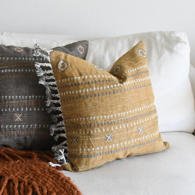   Handwoven Embroidered Pillows